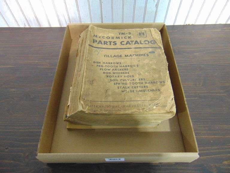 Lot Of IH Parts Catalogs