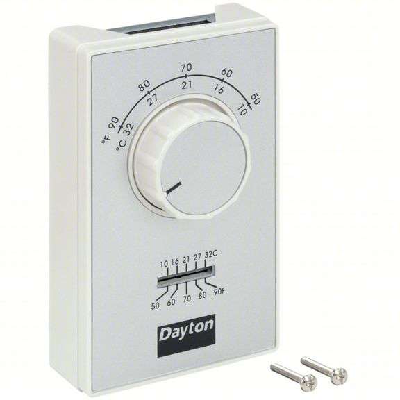 DAYTON Line Volt Mechanical Thermostat