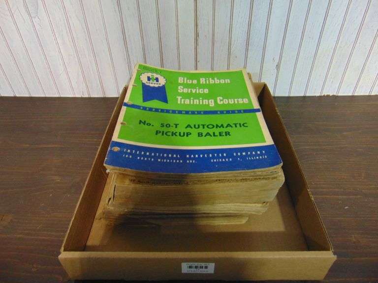Lot Of IH Parts Catalogs And Training Courses
