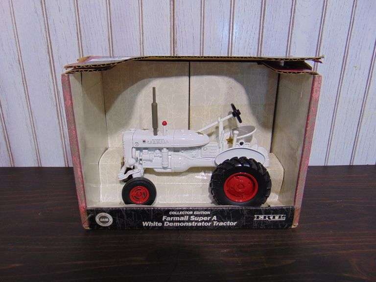 IH Farmall Super A White Demonstrator Tractor