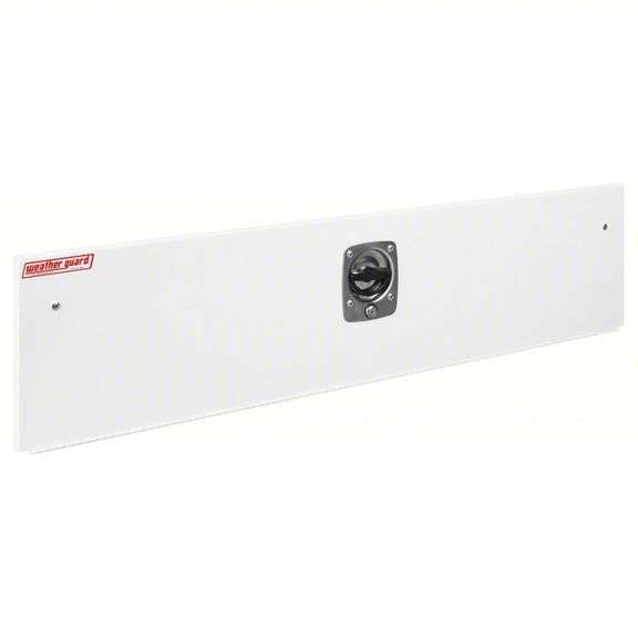 WEATHER GUARD Shelf Door: Steel, 1 in Overall Lg, 48 1/2 in Overall Wd, Van Shelving