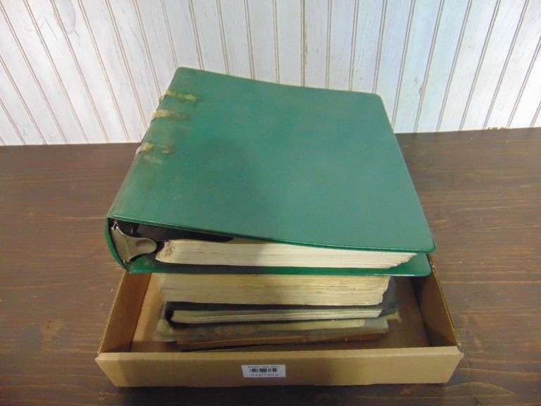 Lot Of IH Parts Catalogs And Manuals
