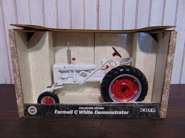 IH Farmall C White Demonstrator Tractor