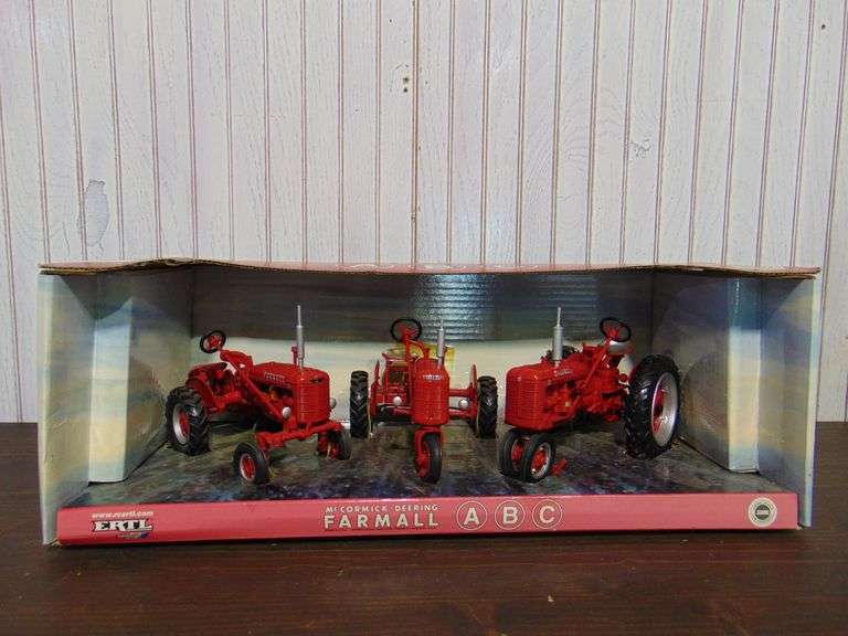 IH Farmall A, B, C Set Of Tractors