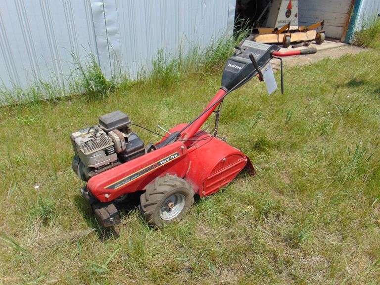 Yard Pro Rear Tine Tiller