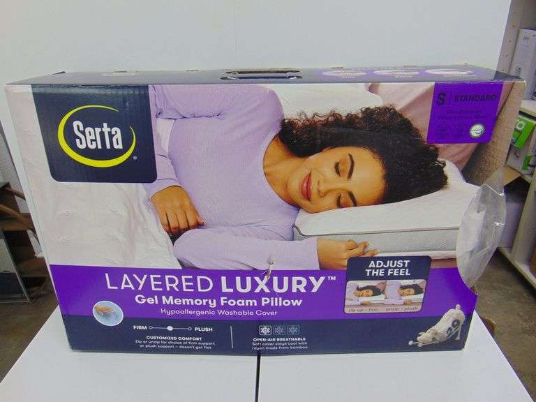 Serta Gel Memory Foam Pillow