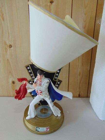 Elvis 30th Anniversary Commemorative Lamp