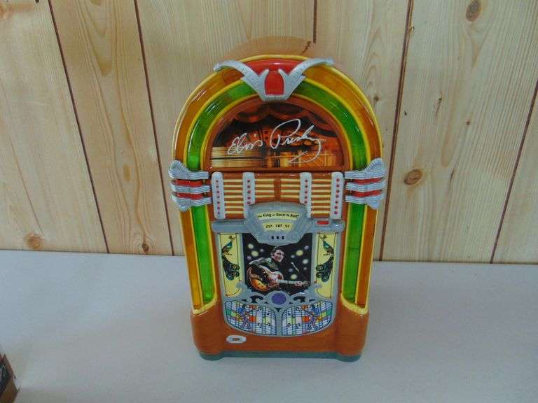 Elvis Jukebox Cookie Jar