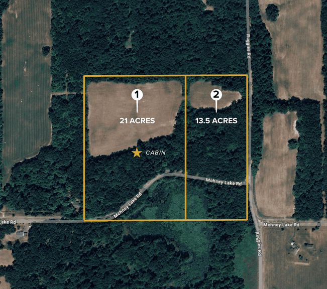 Multi-Par Vacant Land (34.5± acres) — Three Rivers, MI