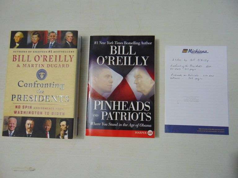 Lot Of Bill O'Reilly Books