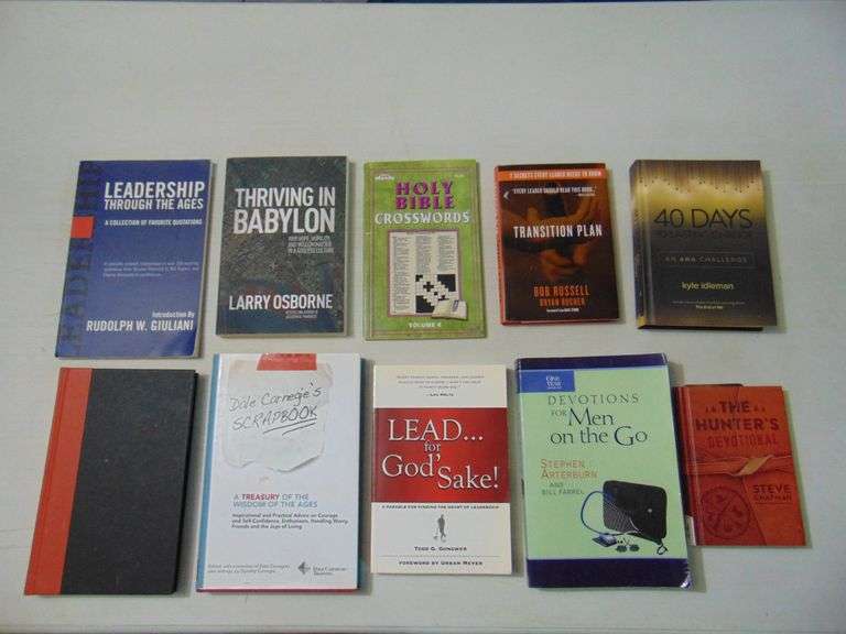 Lot Of Inspirational Books