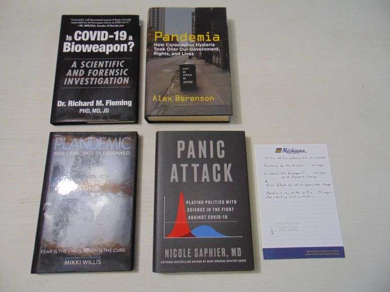Lot Of COVID Books