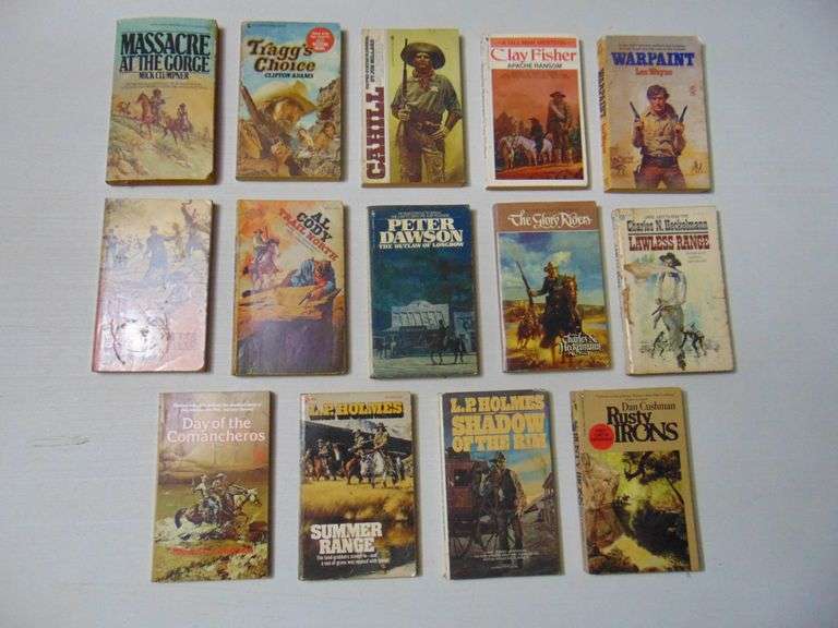 Lot Of Western Books