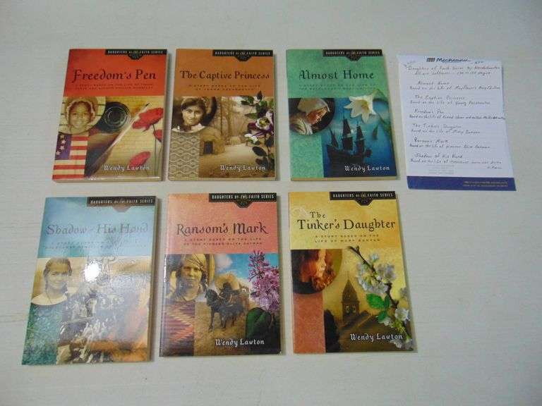 Lot Of New Daughters Of Faith Series Books