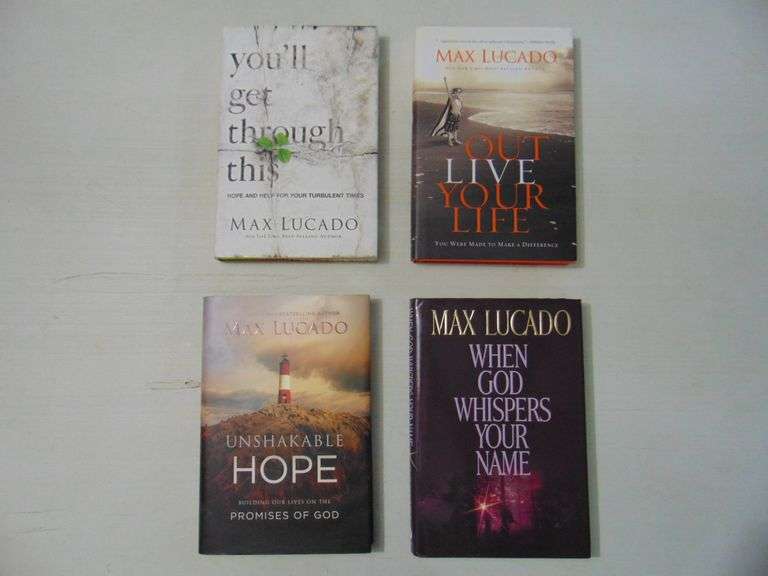 Lot Of Max Lucado Books