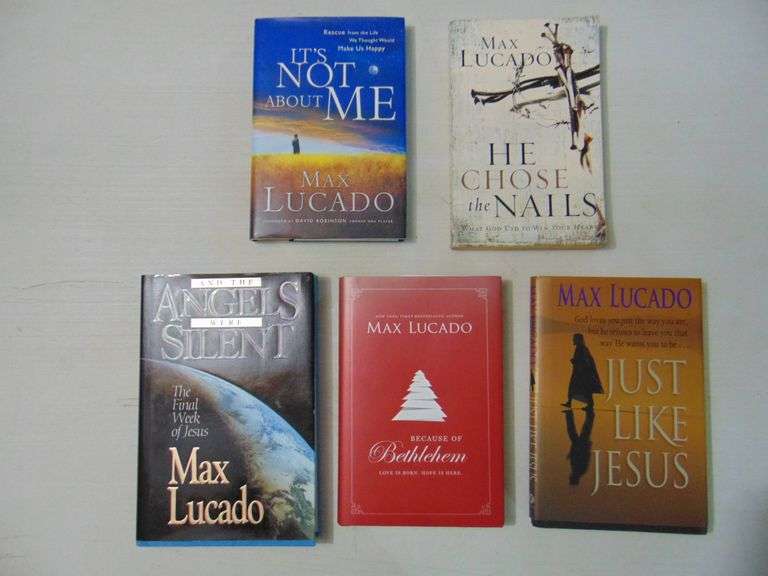 Lot Of Max Lucado Books