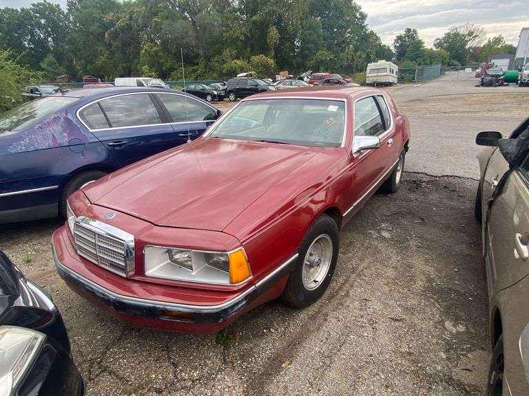 1985  MERCURY  Cougar  PASSENGER CAR