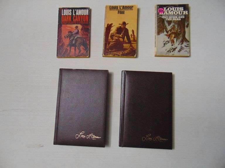 Lot Of Louis L'Amour Western Books