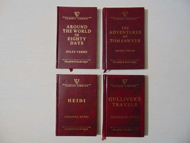 Lot Of Classic Library Books