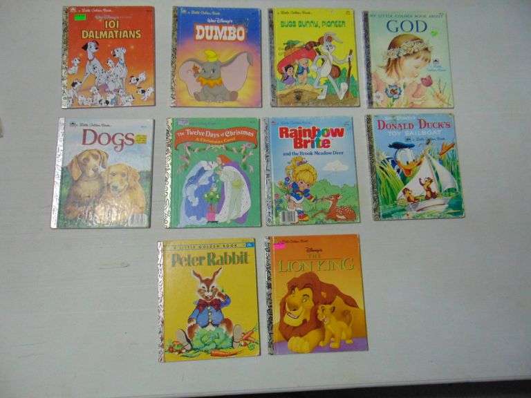 Lot Of Little Golden Books