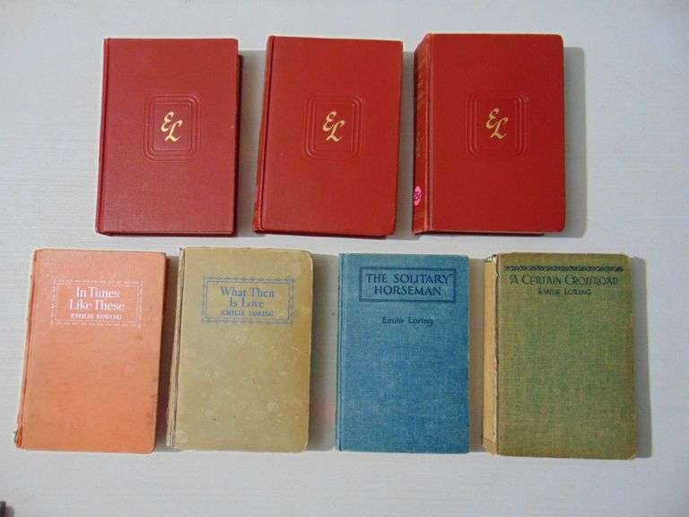Lot Of Emilie Loring Books