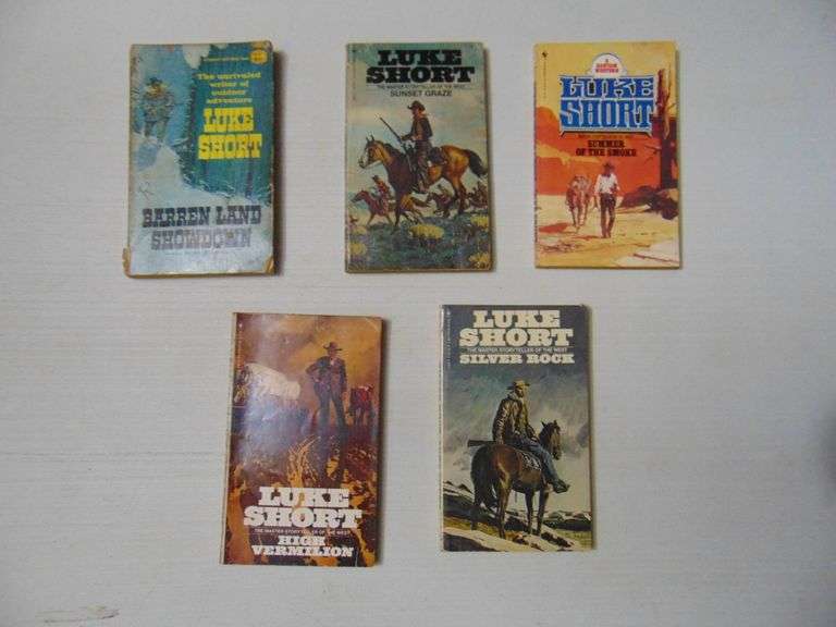 Lot Of Luke Short Western Books