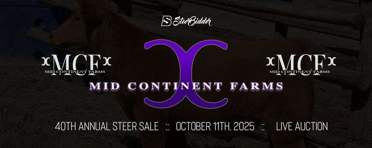 MIDCONTINENT FARMS 10/11/25 - LIVE AUCTION