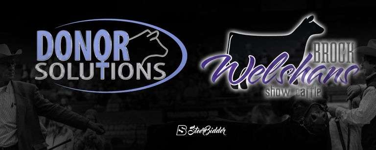 BROCK WELSHANS SHOW CATTLE & DONOR SOLUTIONS SPECIAL EVENT SALE 12/19/25