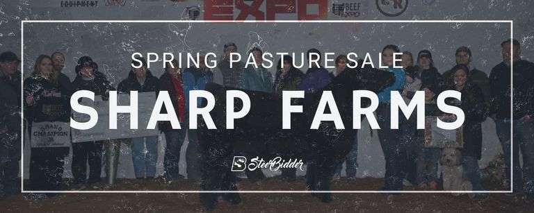 SHARP FARMS 2026 SPRING PASTURE SALE 5/3/26