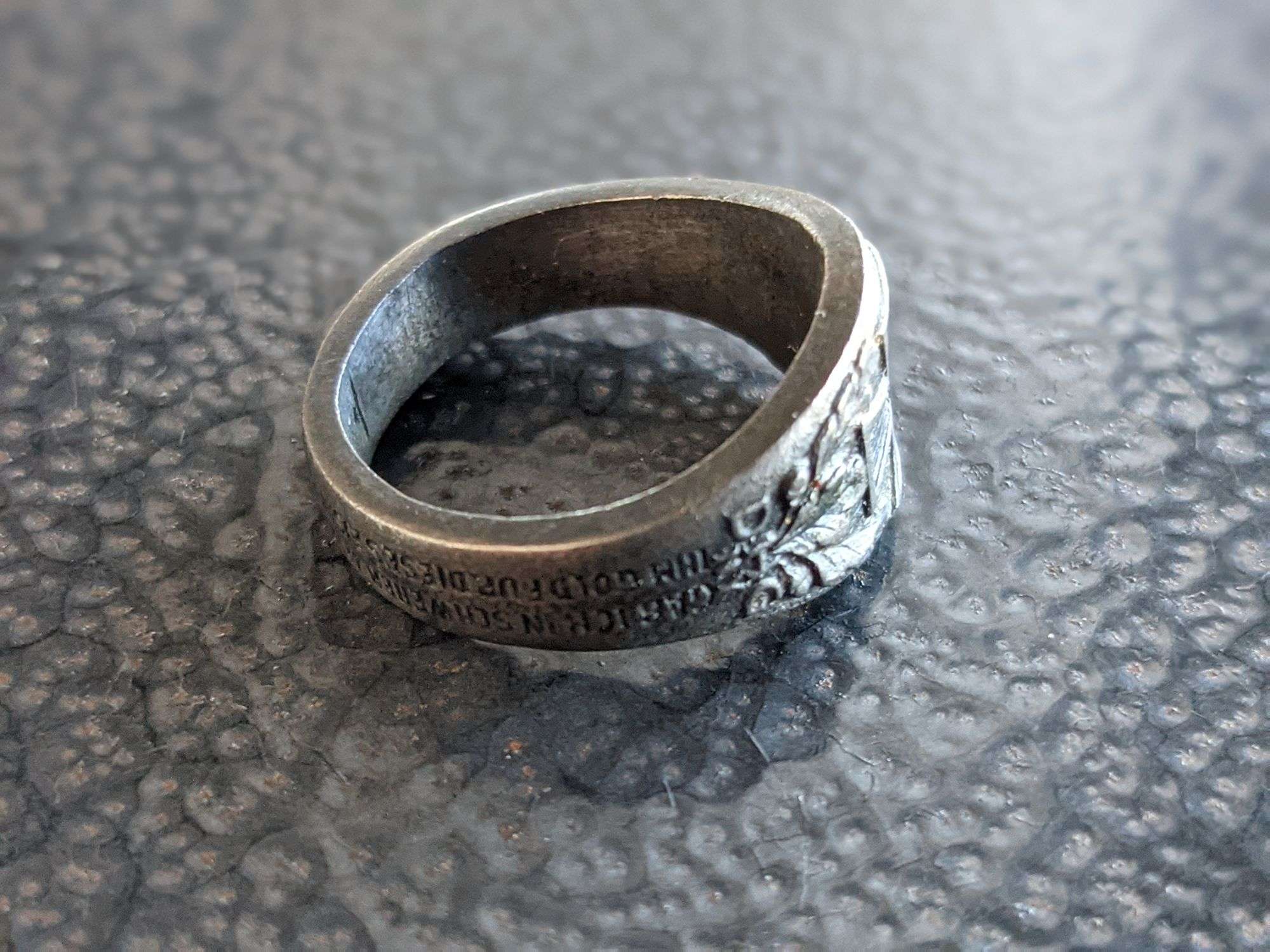 1914 German Iron Cross DHG Ring - South Auction
