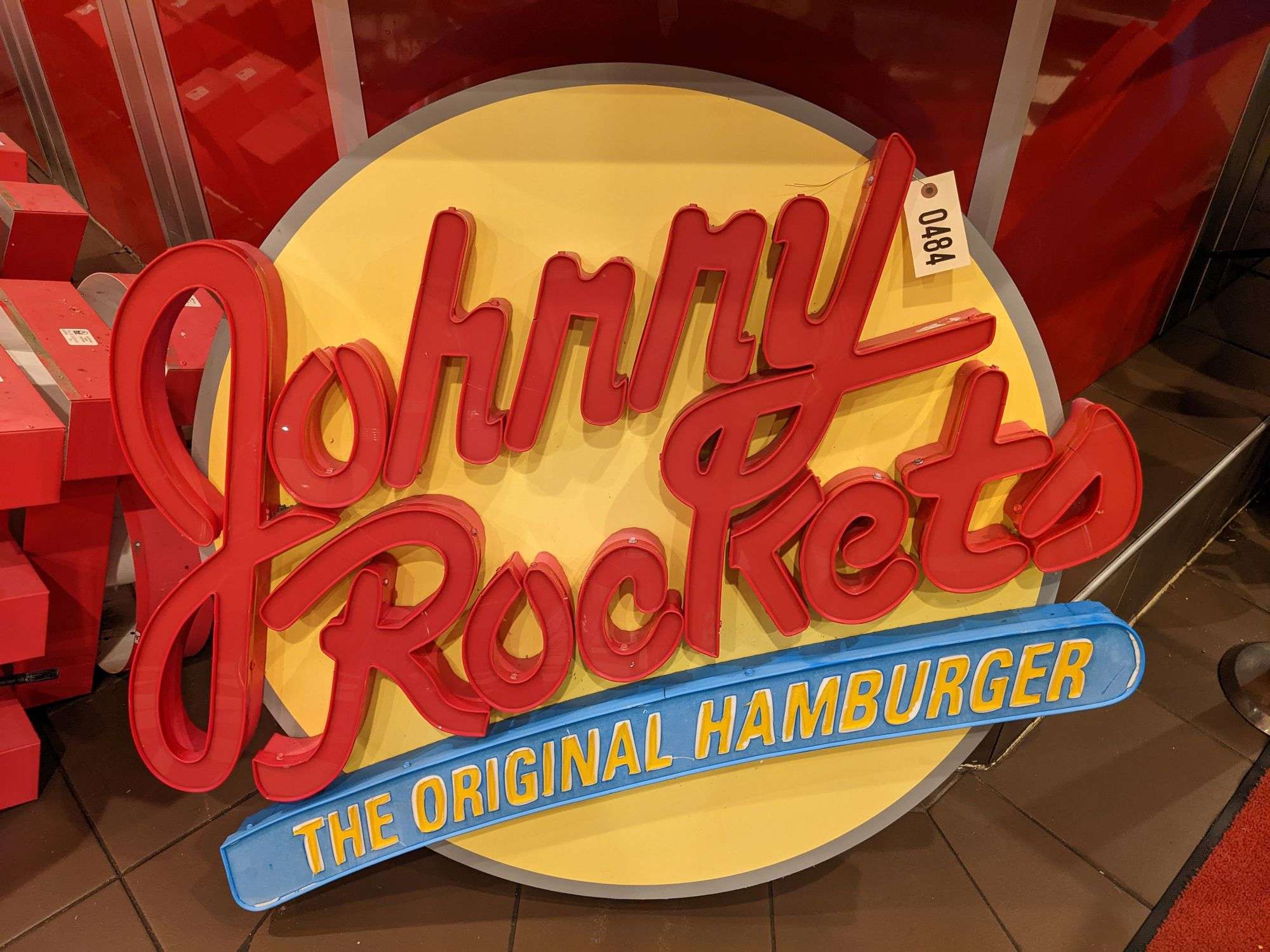 Jognny Rockets Sign Johnny Rockets Sign