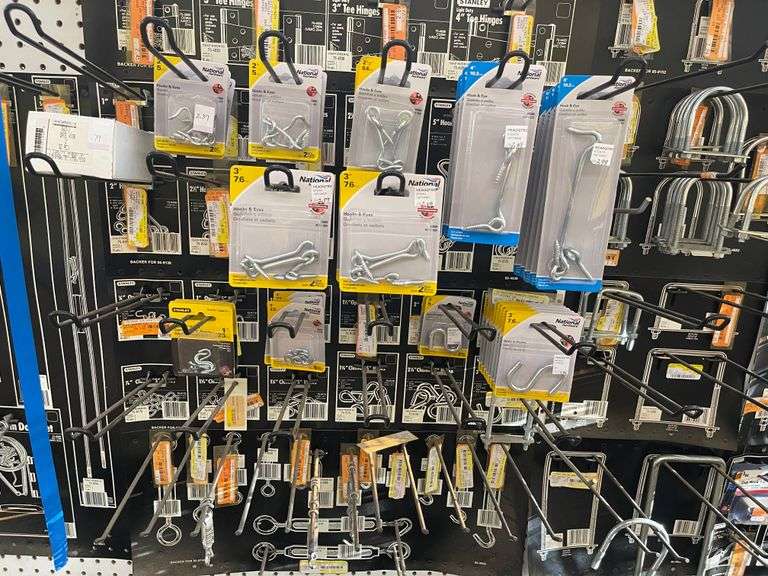 Misc Lot of Hooks and Screws