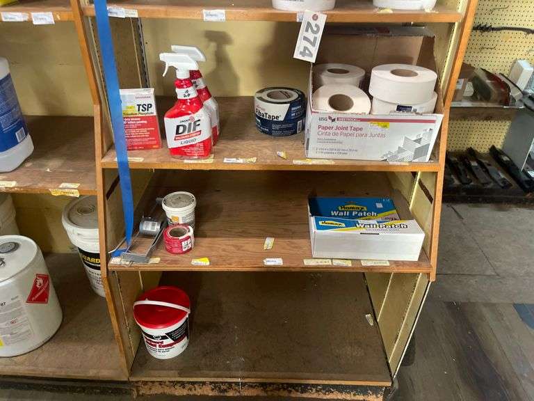 Misc Lot of Flooring and Wallpaper Supplies