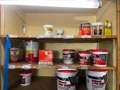 Misc Lot of Flooring and Wallpaper Supplies