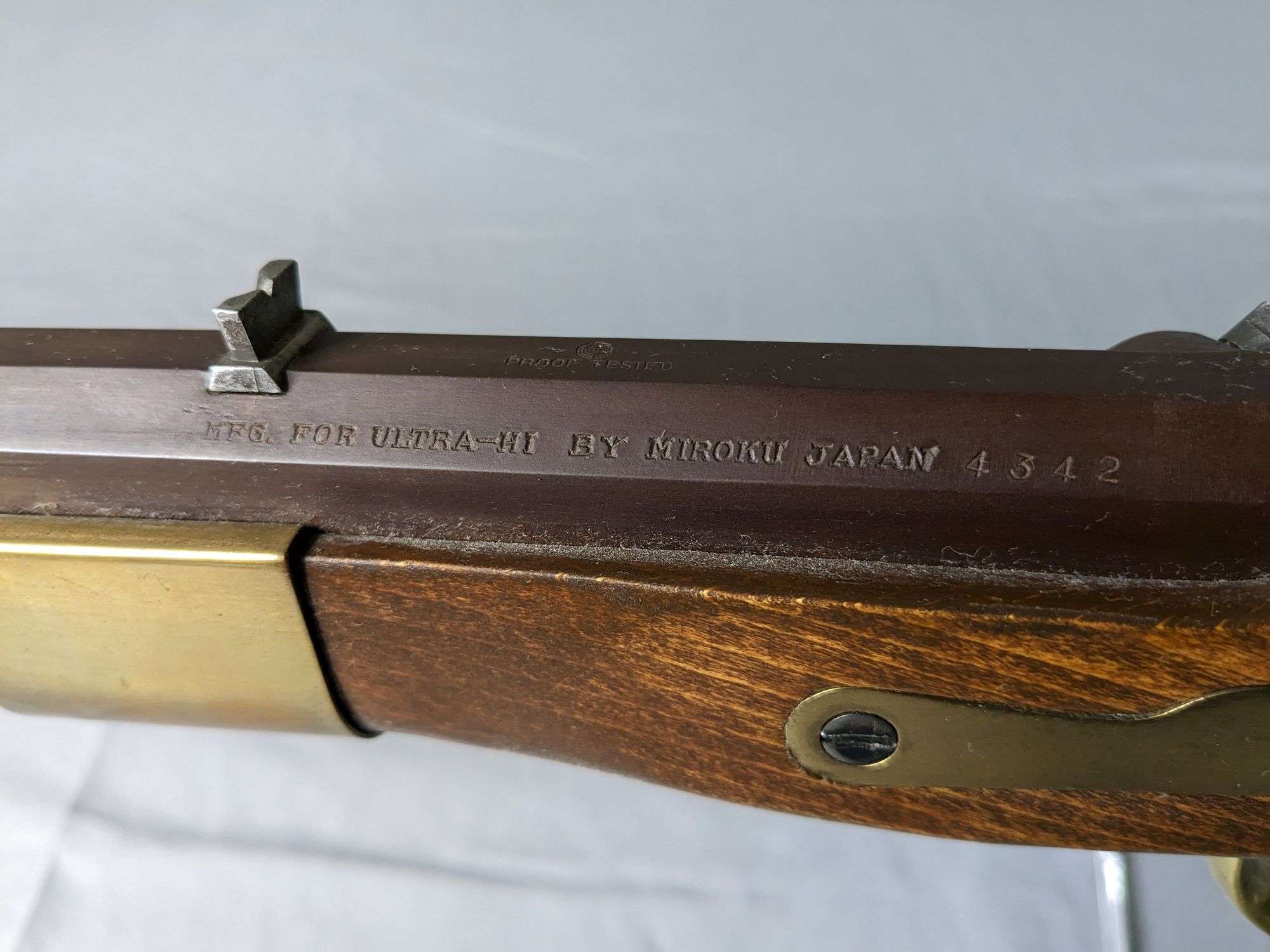 Ultra - Hi Miroku, Japan .45 Cal black powder rifle. 34