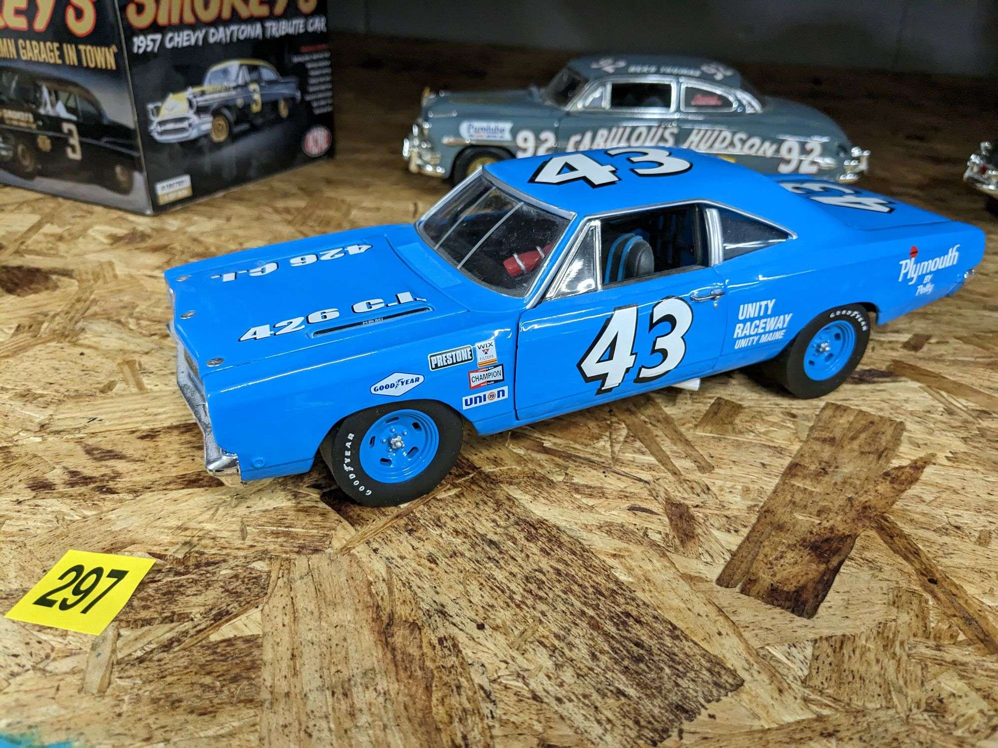 Richard Petty 1967 Plymouth Roadrunner ERTL 1/18 Scale Die Cast 
