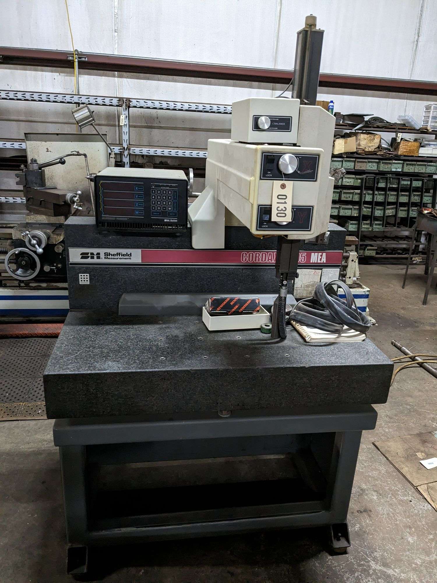 Sheffield Cordax 1805 MEA Coordinate Measuring Machine - South Auction