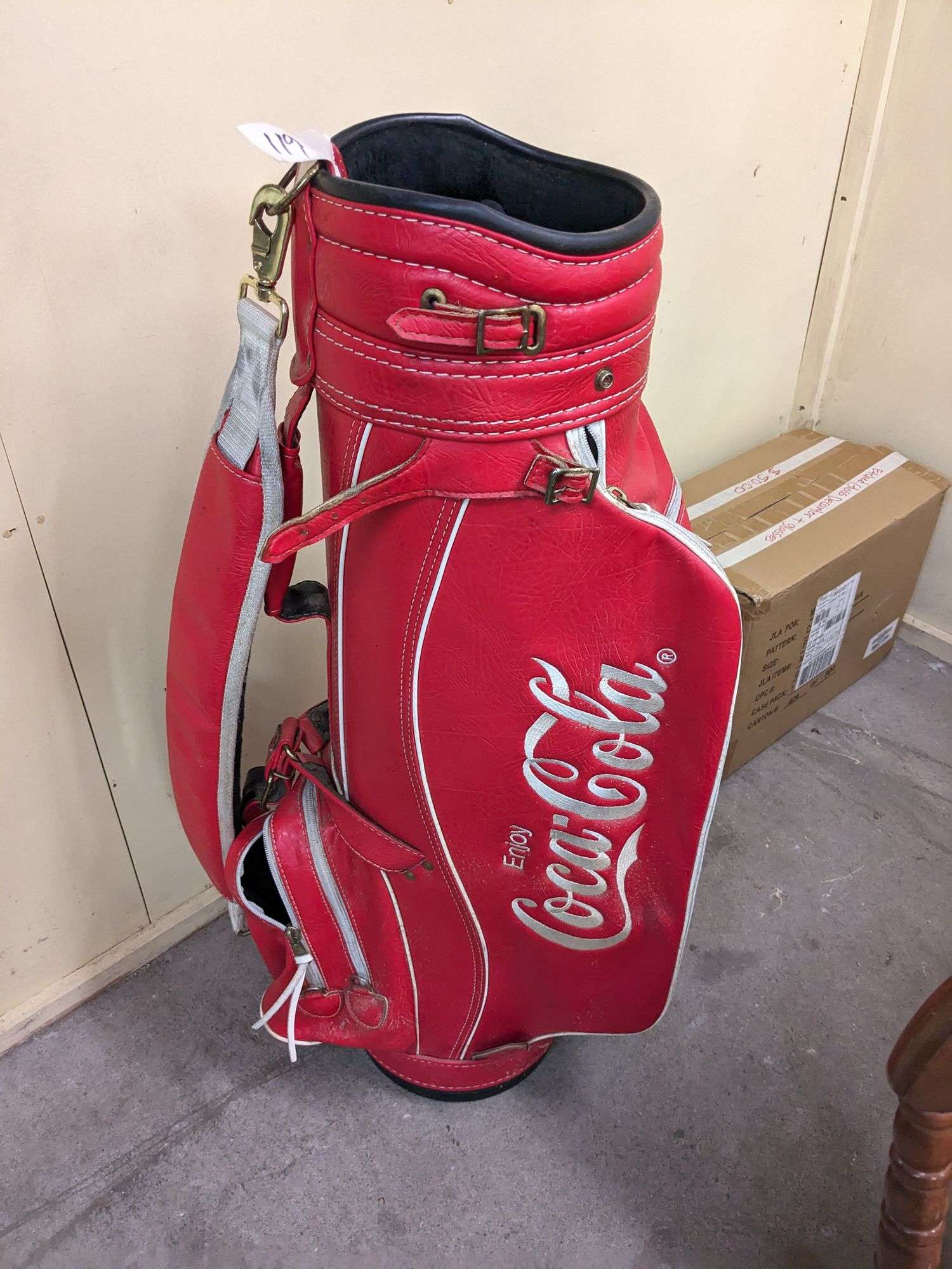 Vintage Coca Cola Golf Bag - South Auction