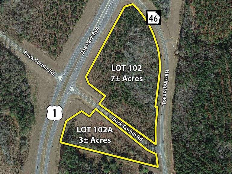 7 acres and 3 acres US HWY 1 S, Oak Park, GA South Auction