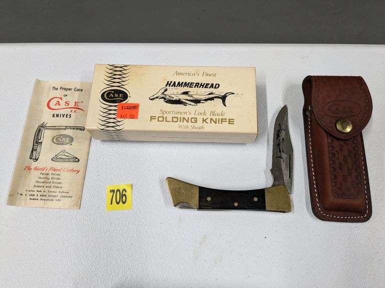 Vintage Case Hammerhead P159-LSSP No.170 Orig box sheath
