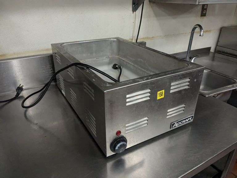 Adcraft tabletop warmer