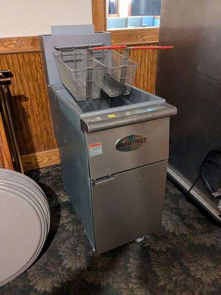 New Unused Mainstreet Gas Fryer
