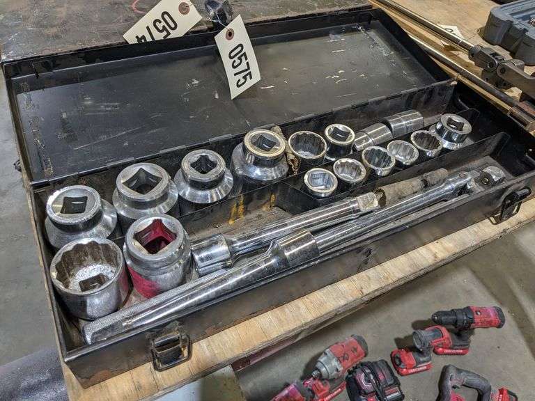 3/4" Ratchet and Socket Set