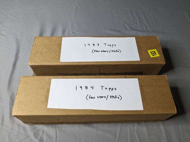 1983 and 84 Topps bulk lot