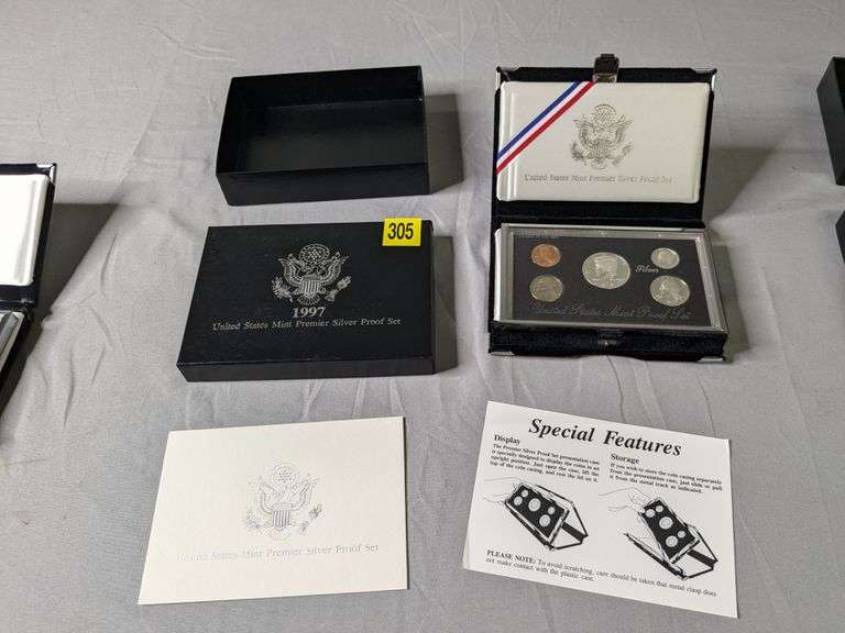 1997 United States Mint premier Sliver proof set