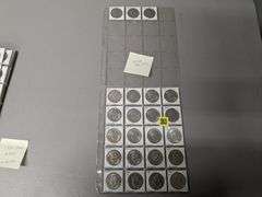 Lot of 23 mixed date Eisenhower Dollars