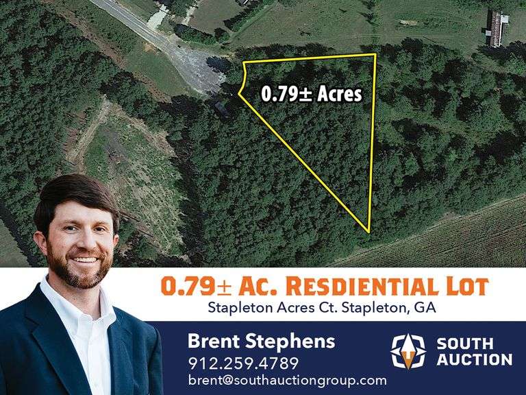 0.79 Acres: Stapleton Acres Ct, Stapleton, GA
