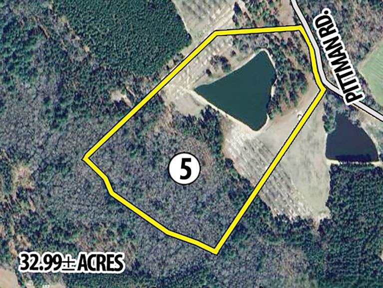 32.99 acres and Pond