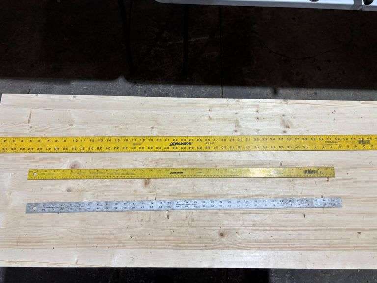 Swanson Measuring Rulers – 3 Pieces