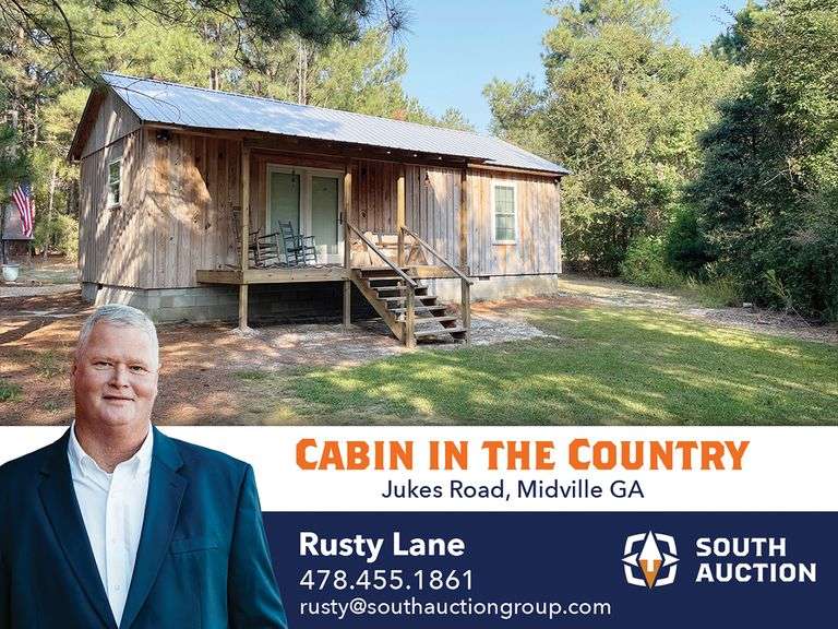 Cabin in the Country: Jukes Road, Midville, GA
